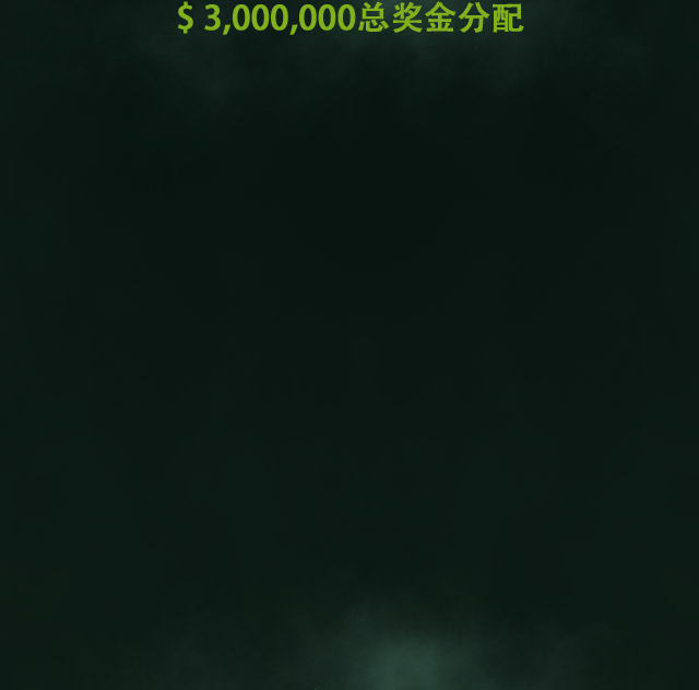 $3,000,000总奖金分配